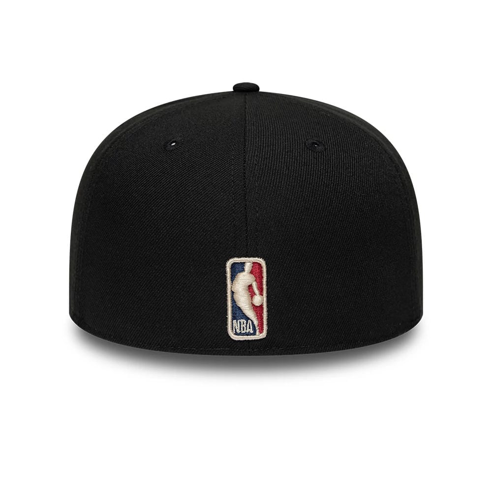 Milwaukee Bucks NBA Hardwood Classic Black 59FIFTY Fitted Cap