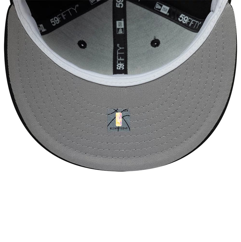 Milwaukee Bucks NBA Hardwood Classic Black 59FIFTY Fitted Cap