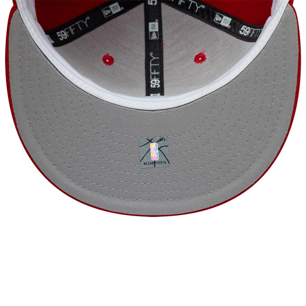 Houston Rockets NBA Hardwood Classic Red 59FIFTY Fitted Cap
