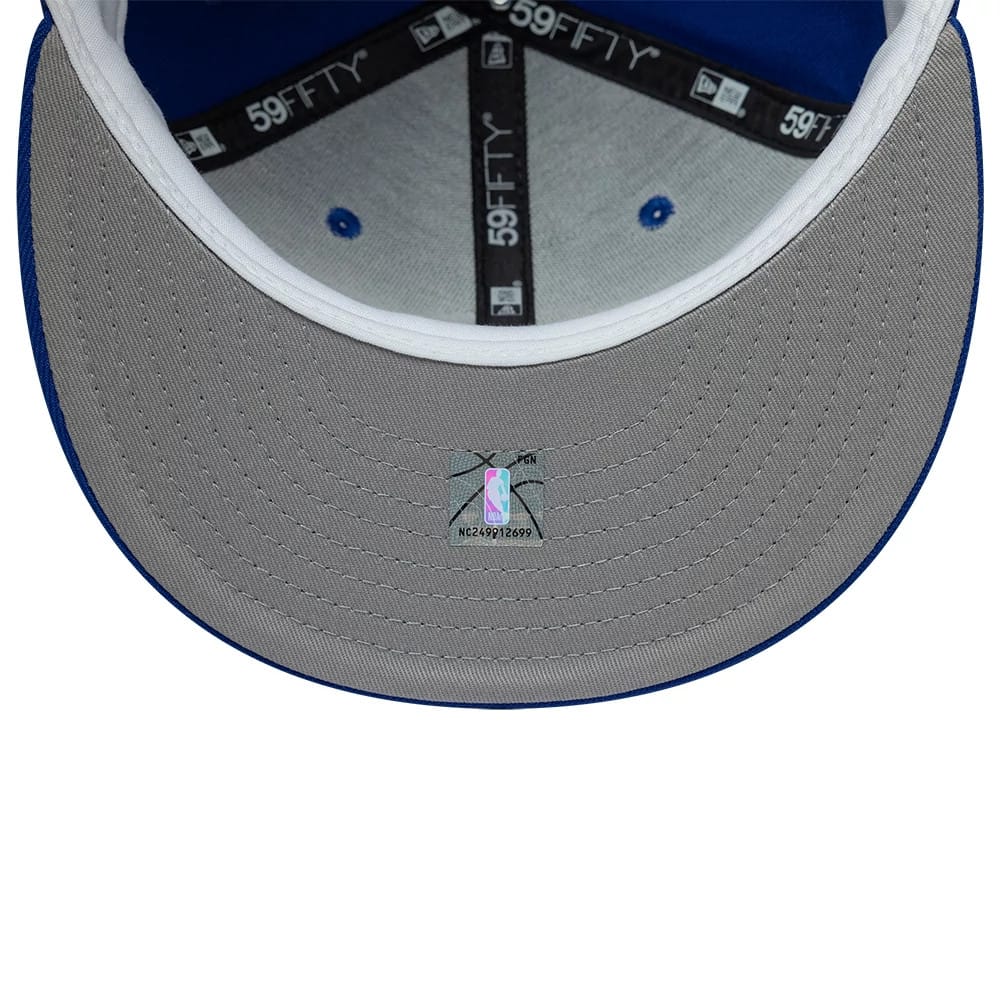 Golden State Warriors NBA Hardwood Classic Blue 59FIFTY Fitted Cap