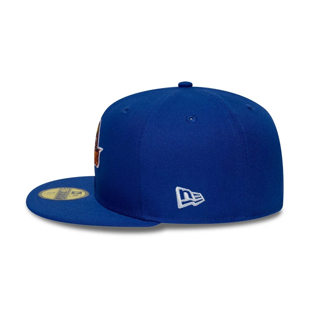 Golden State Warriors NBA Hardwood Classic Blue 59FIFTY Fitted Cap