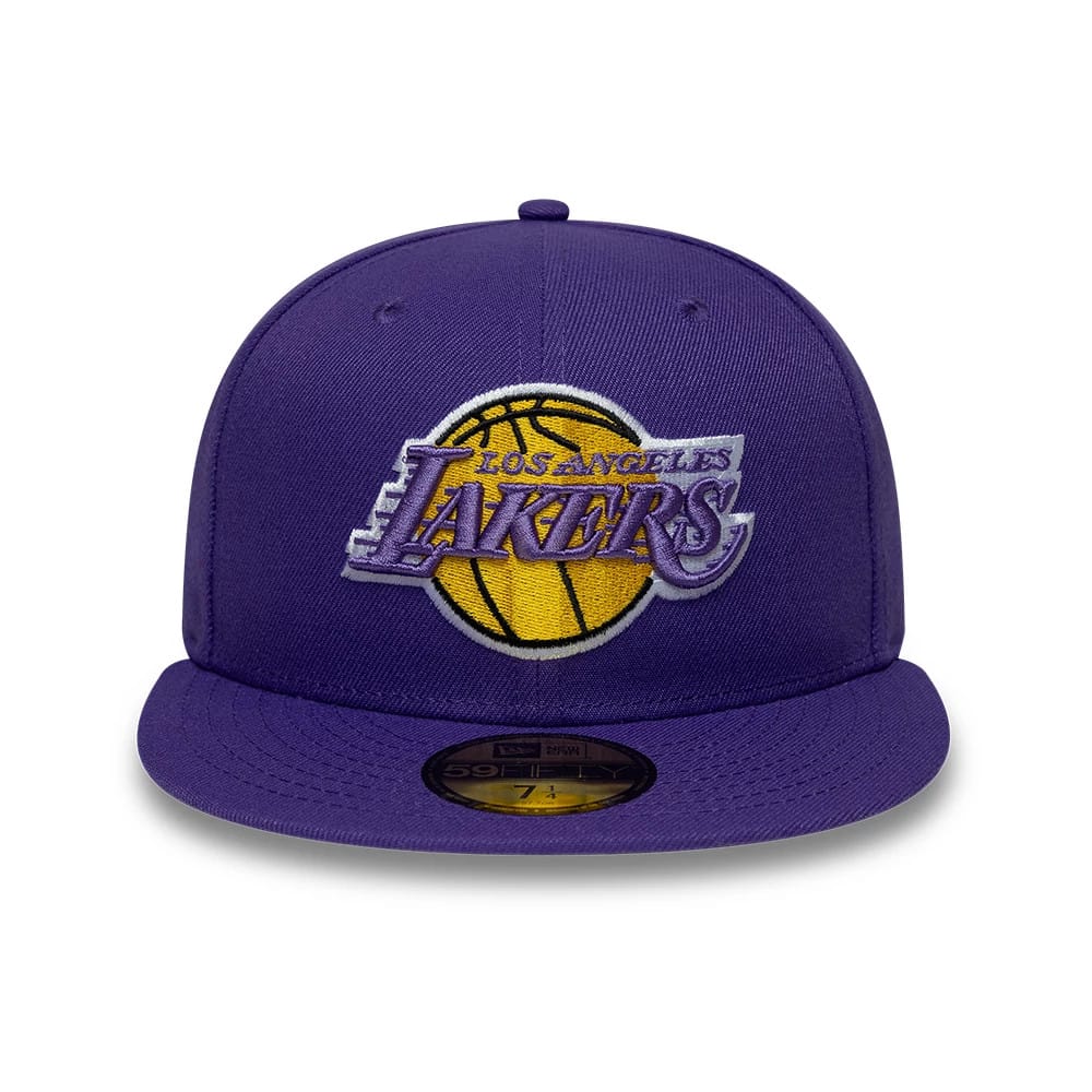 LA Lakers NBA Hardwood Classic Purple 59FIFTY Fitted Cap