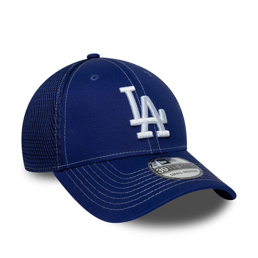 LA Dodgers MLB Neo Dark Blue 39THIRTY Stretch Fit Cap