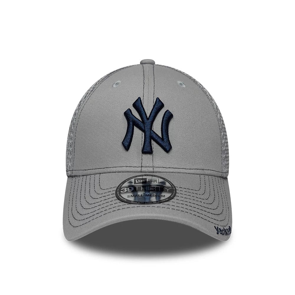 New York Yankees MLB Neo Grey 39THIRTY Stretch Fit Cap