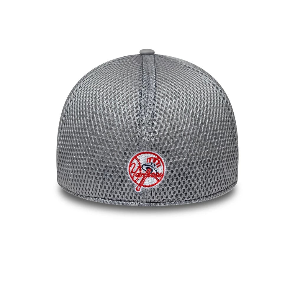 New York Yankees MLB Neo Grey 39THIRTY Stretch Fit Cap