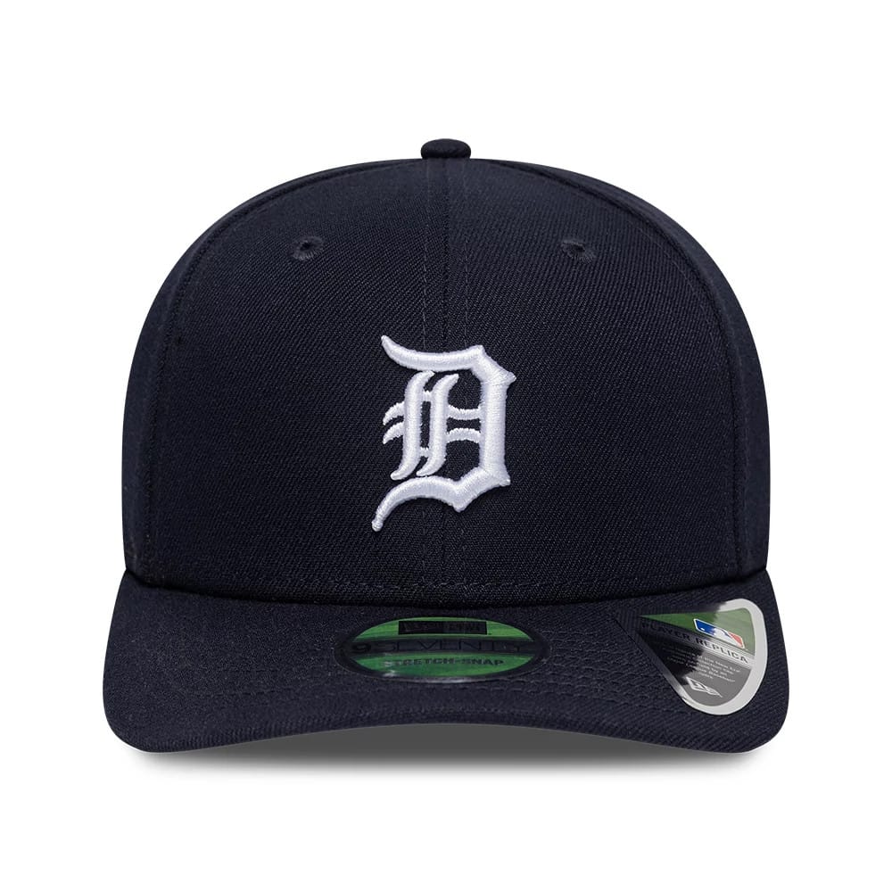 Detroit Tigers MLB Player Replica Navy 9SEVENTY Stretch Snap Adjustable Cap