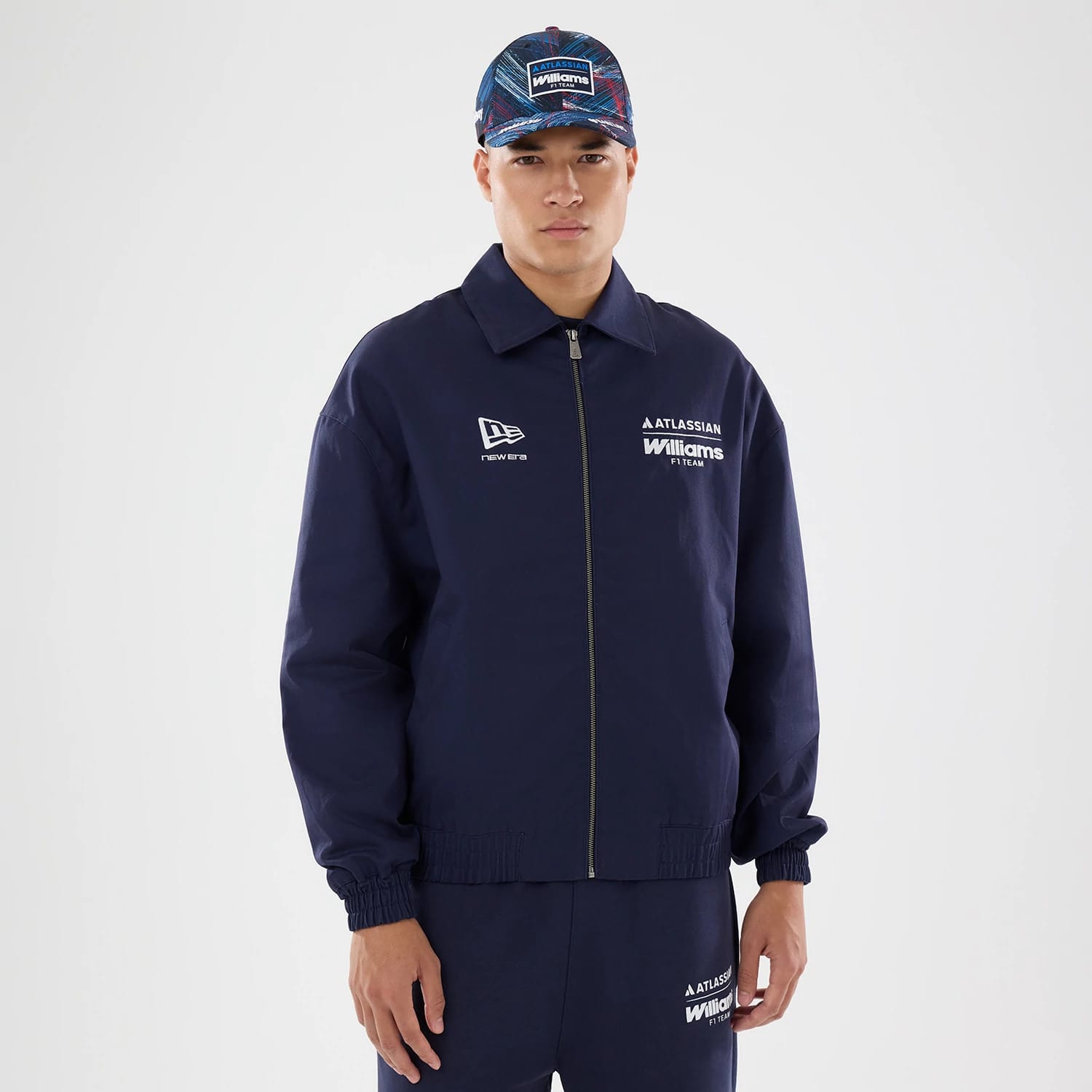 Williams GB Race Special Navy Collared Jacket