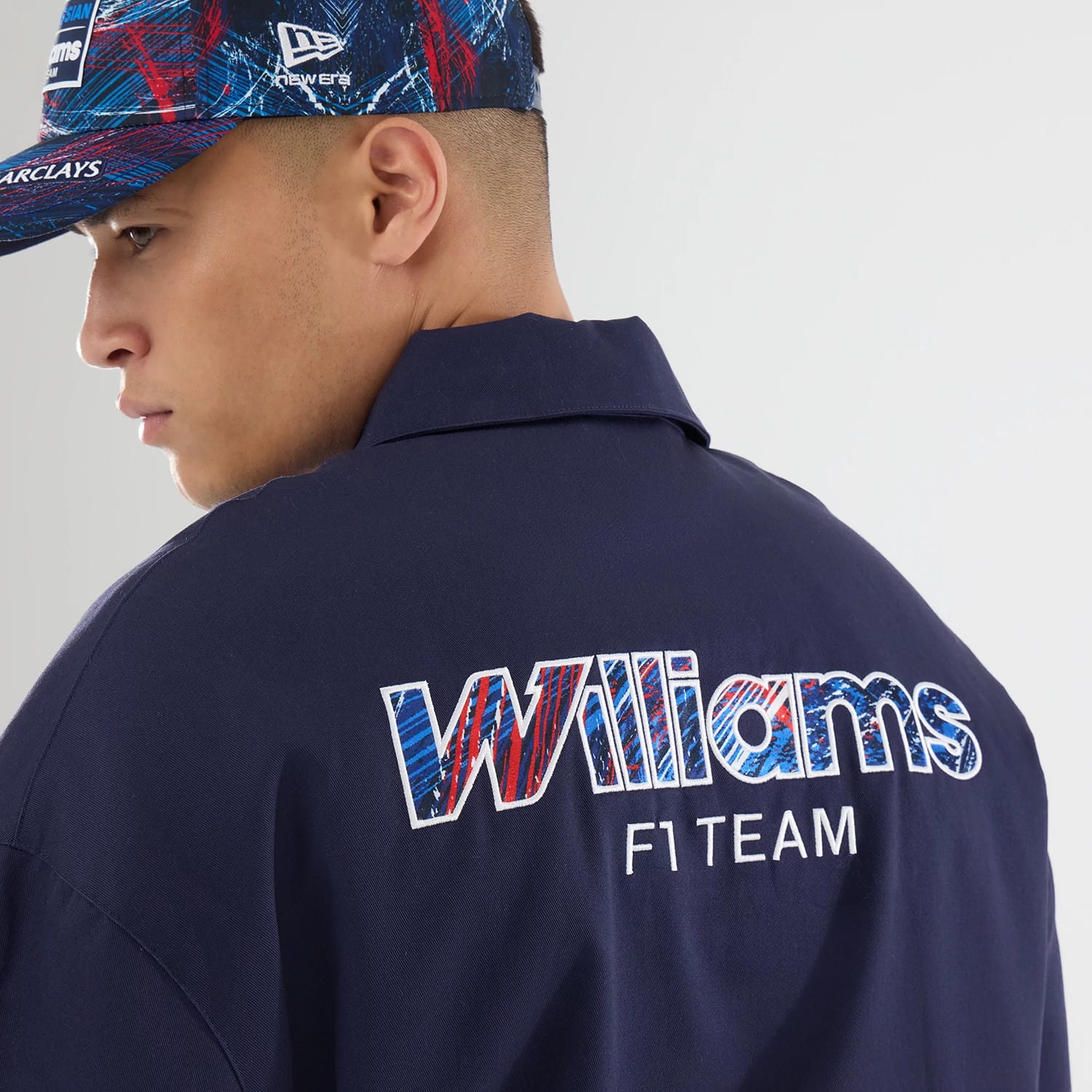 Williams GB Race Special Navy Collared Jacket