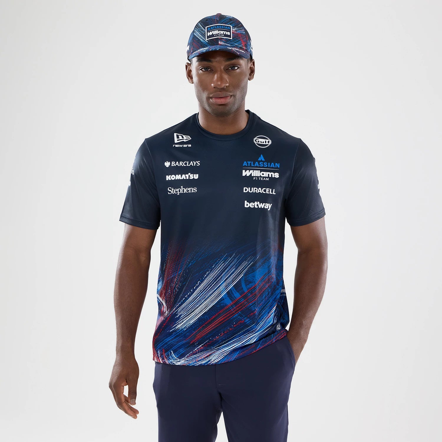 Williams GB Race Special Tech Navy T-Shirt