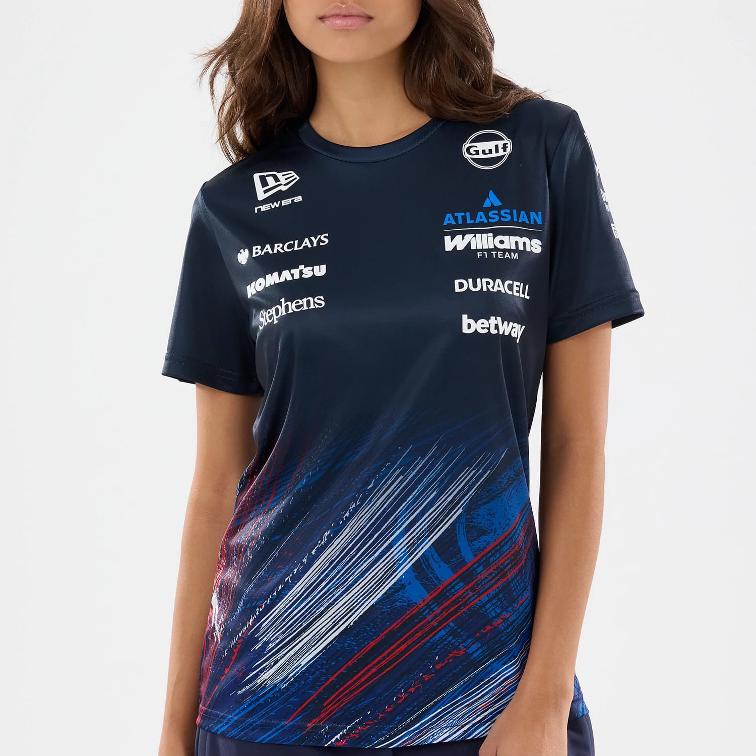 Womens Williams GB Race Special Tech Navy T-Shirt