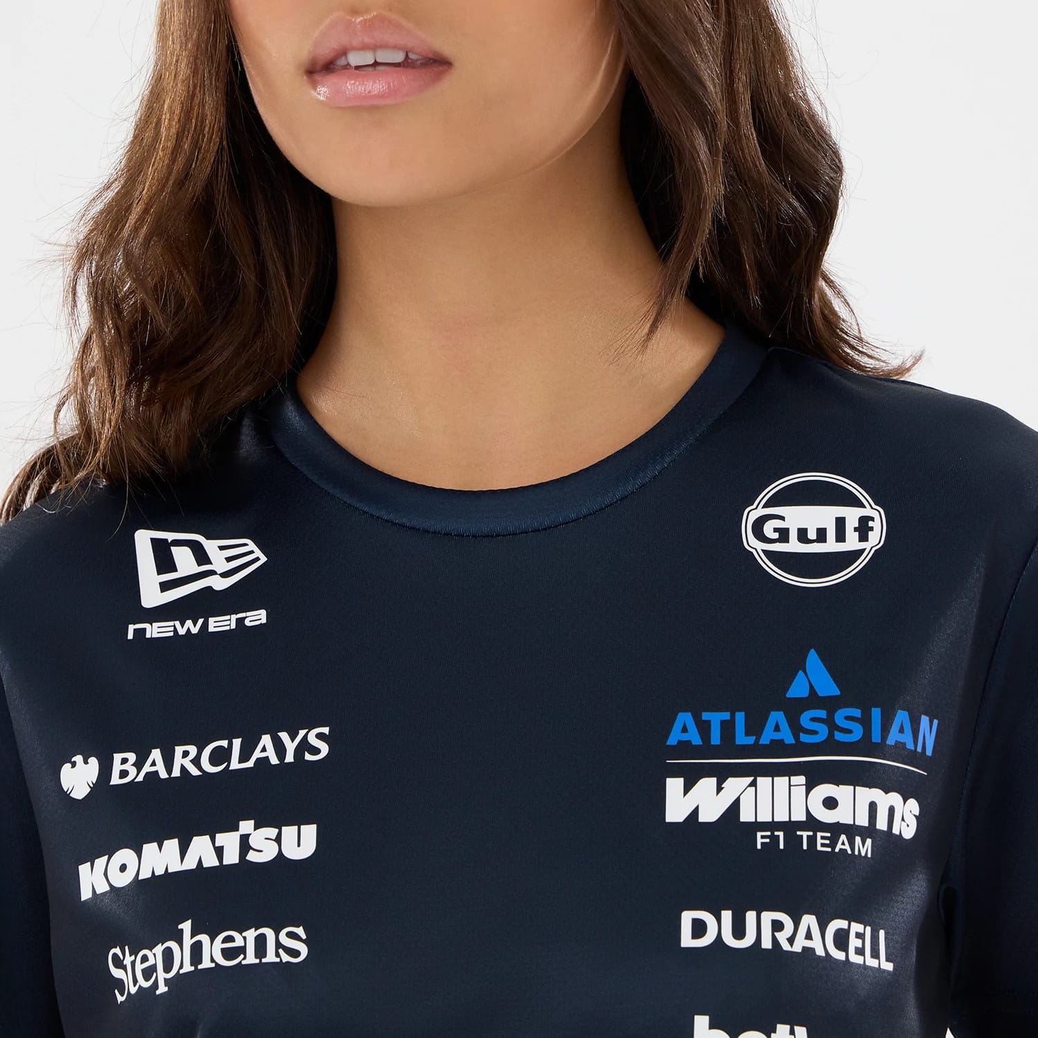Womens Williams GB Race Special Tech Navy T-Shirt