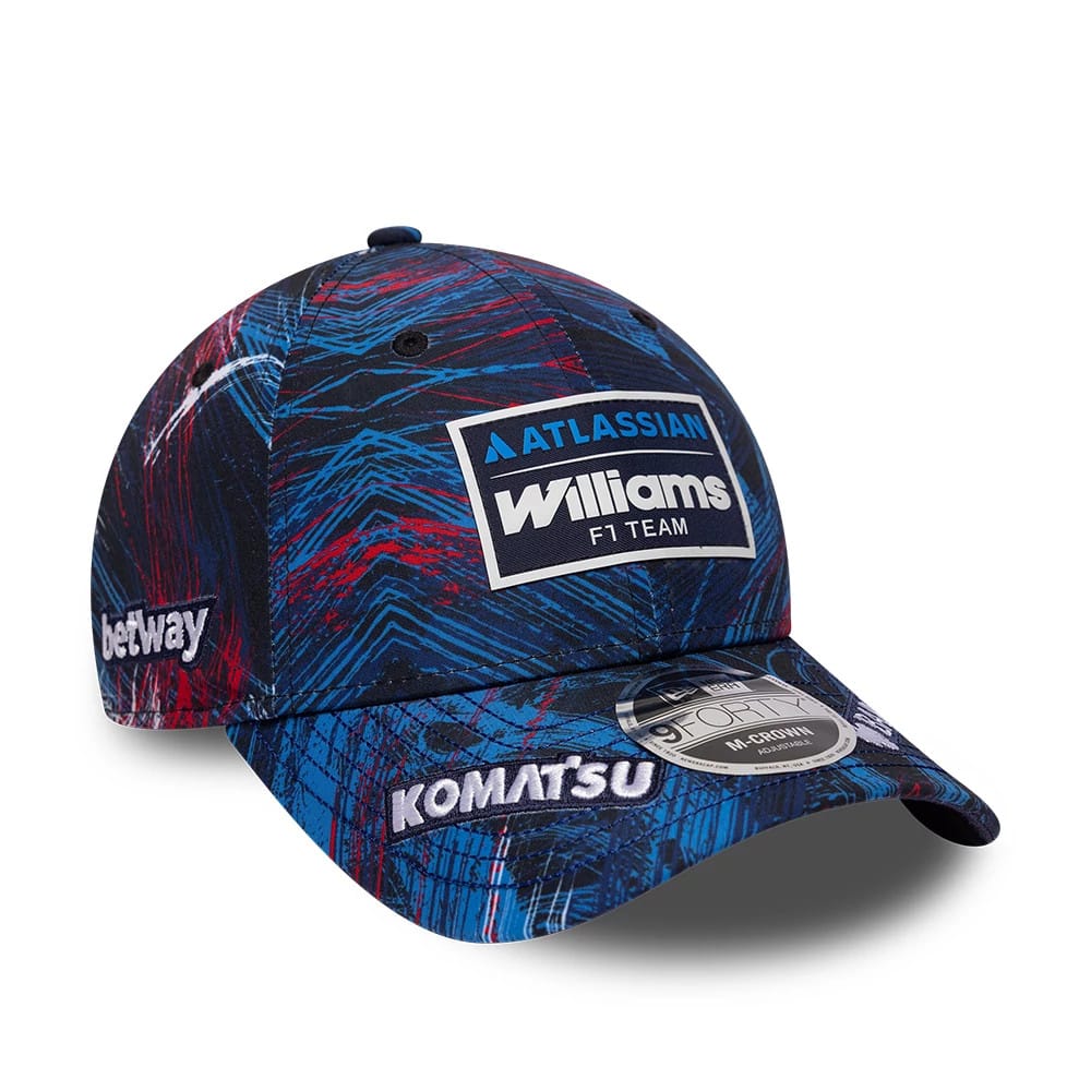 Williams GB Race Special Navy 9FORTY M-Crown Adjustable Cap