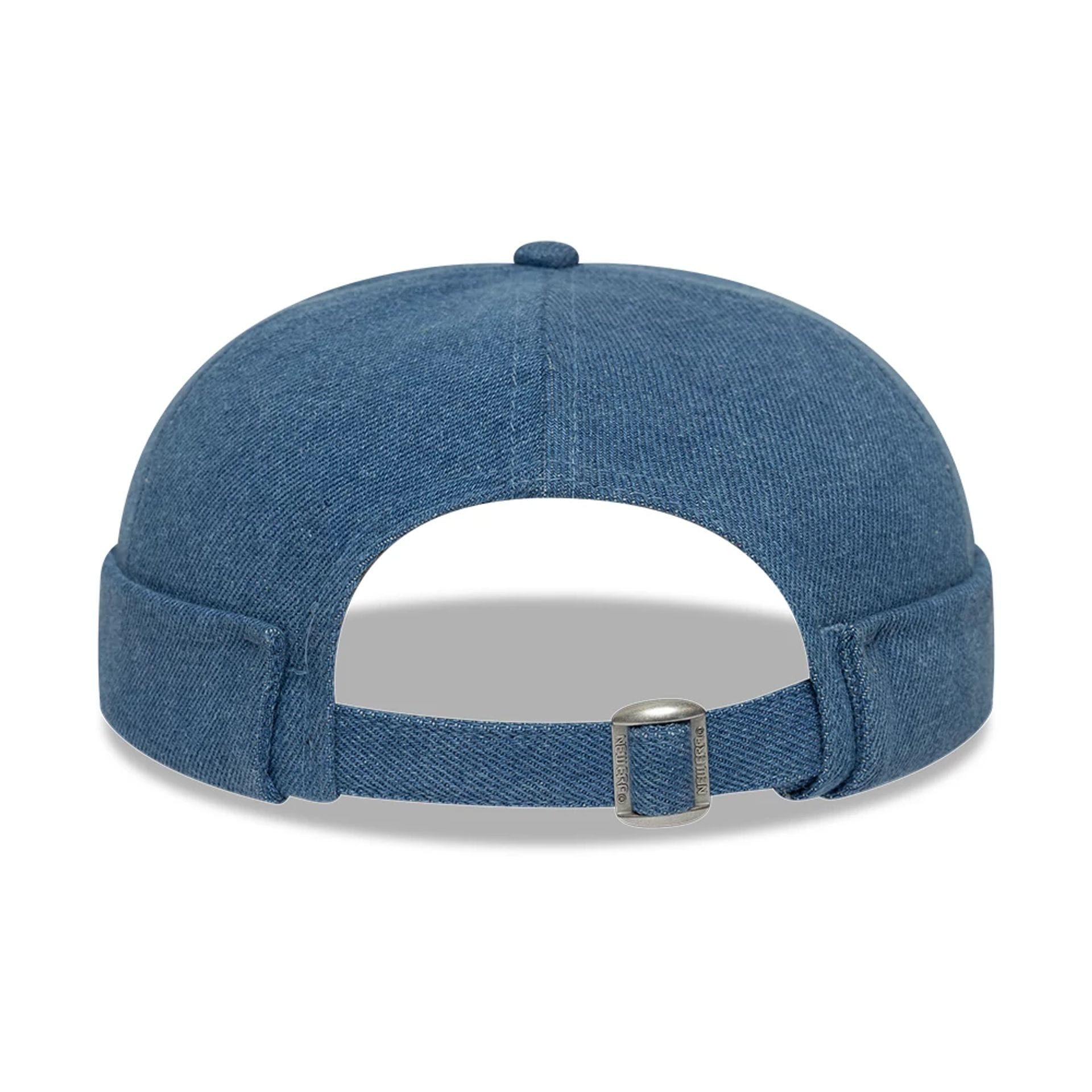 New York Yankees MLB Denim Skully Pastel Blue Docker Adjustable Cap