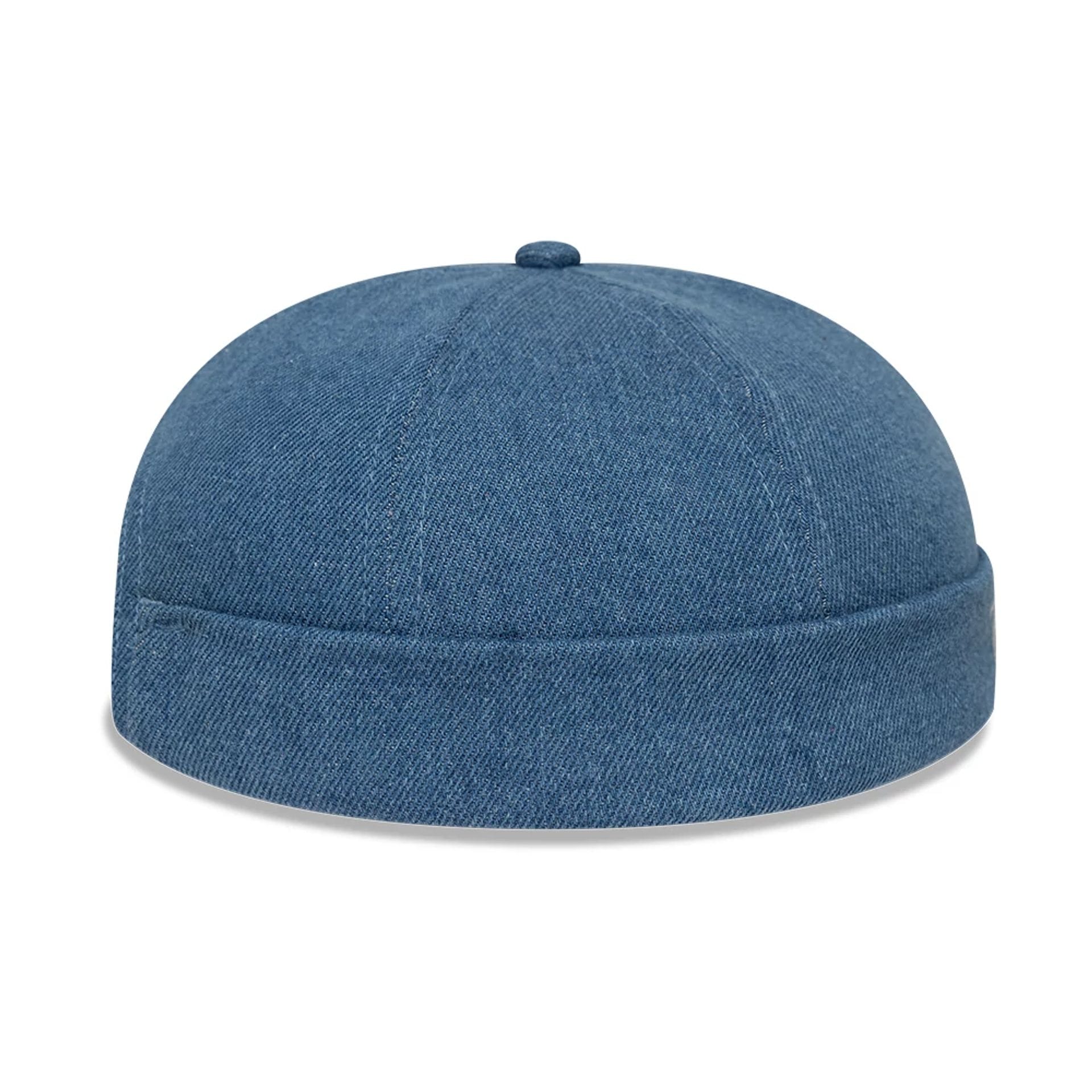 New York Yankees MLB Denim Skully Pastel Blue Docker Adjustable Cap