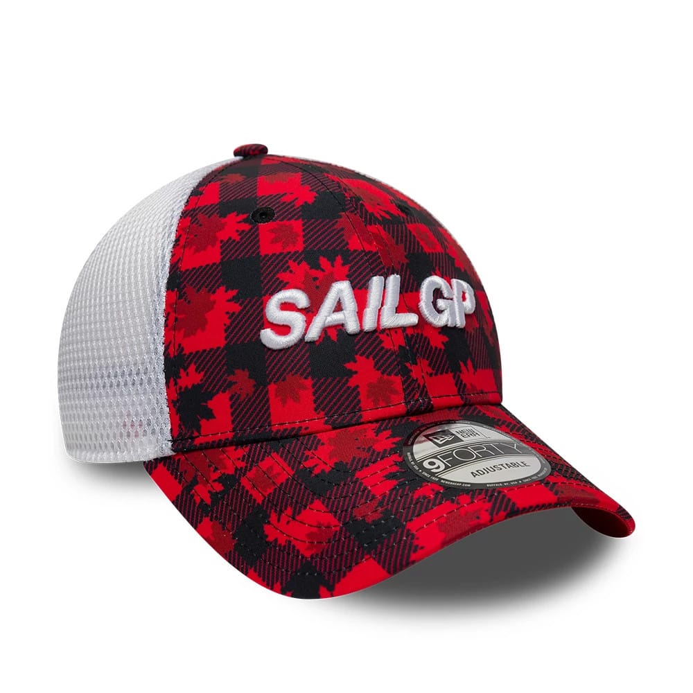 Sail GP Canada Air Event Red 9FORTY Adjustable Cap
