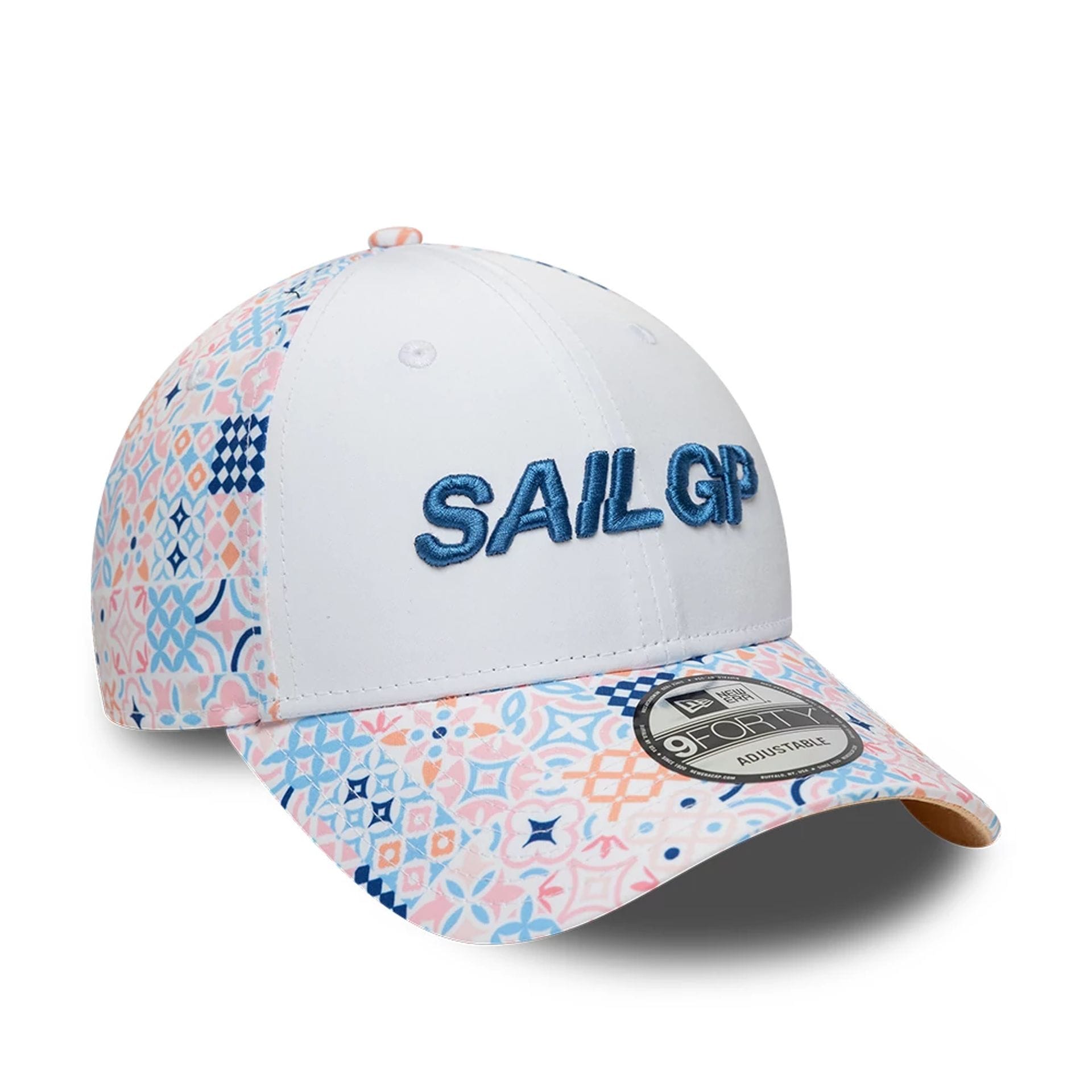 Sail GP Mediterranean Air Event White 9FORTY Adjustable Cap