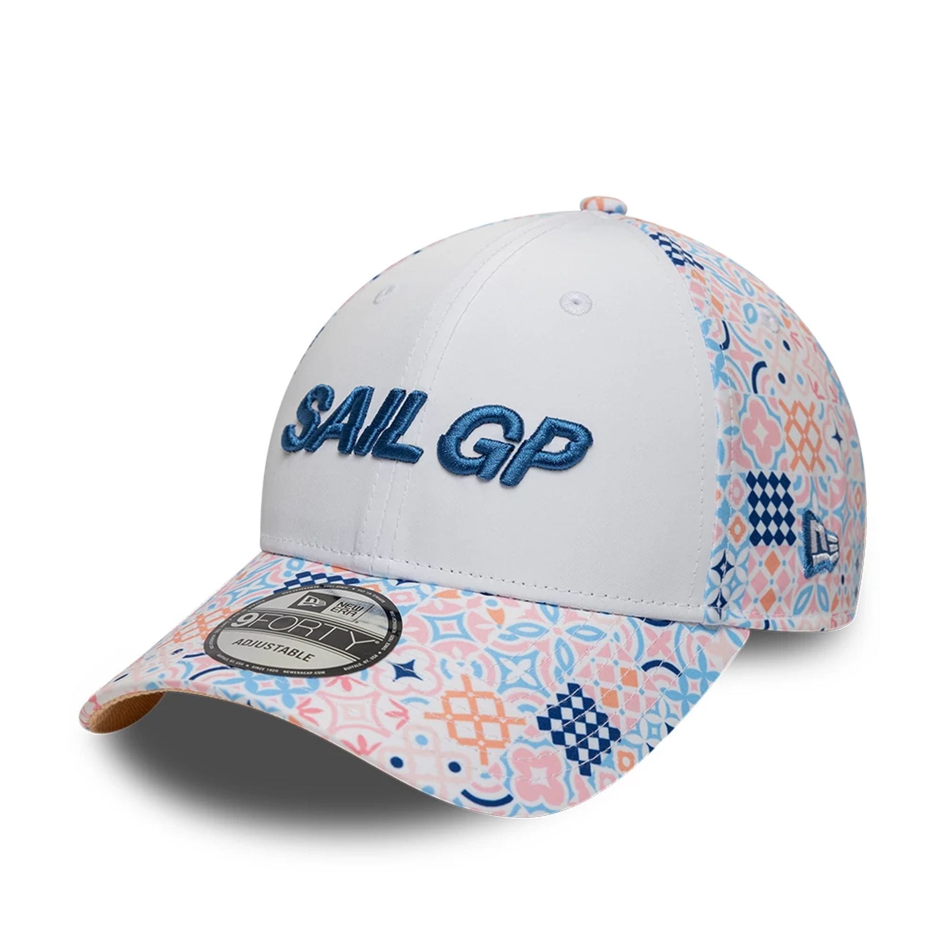 Sail GP Mediterranean Air Event White 9FORTY Adjustable Cap