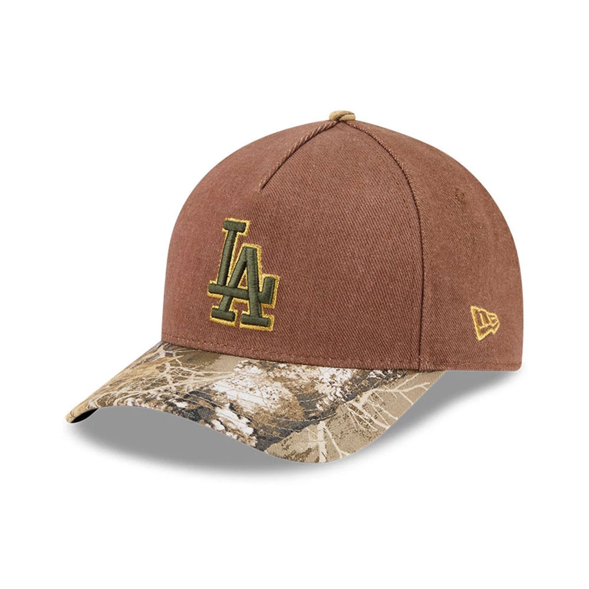 Dodgers MLB Cotton Twill Dark Beige 9FORTY M-Crown A-Frame Adjustable Cap