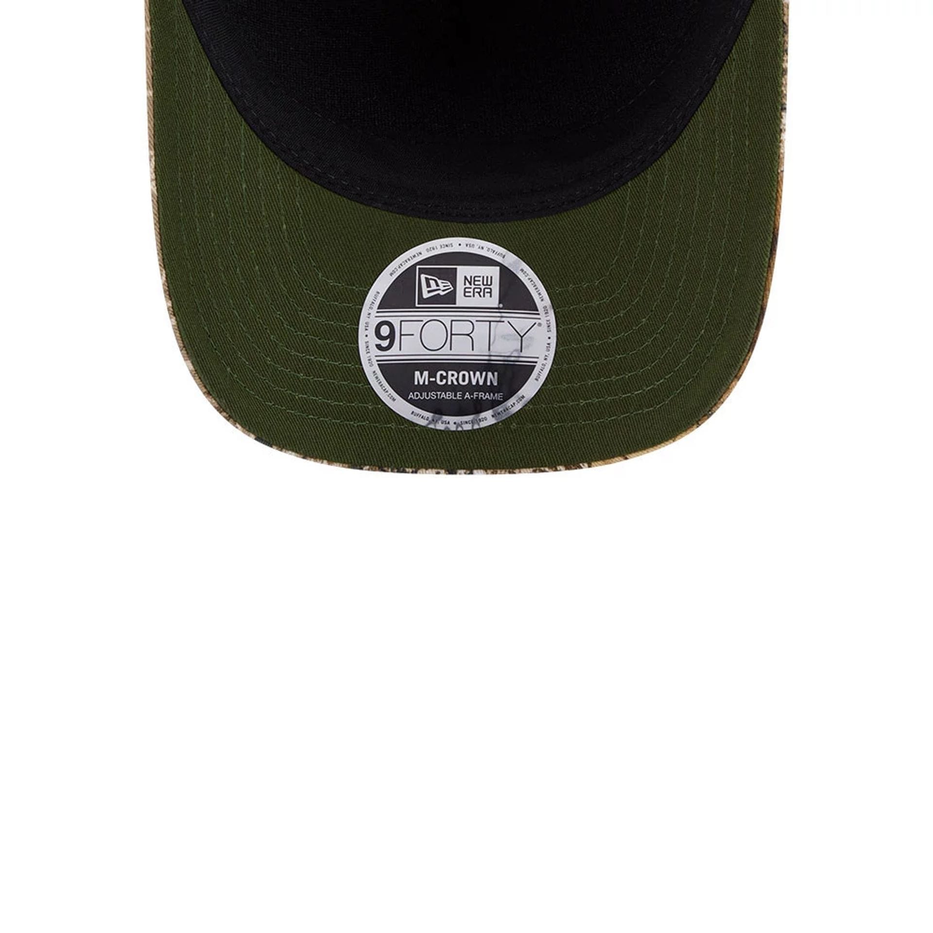 Dodgers MLB Cotton Twill Dark Beige 9FORTY M-Crown A-Frame Adjustable Cap