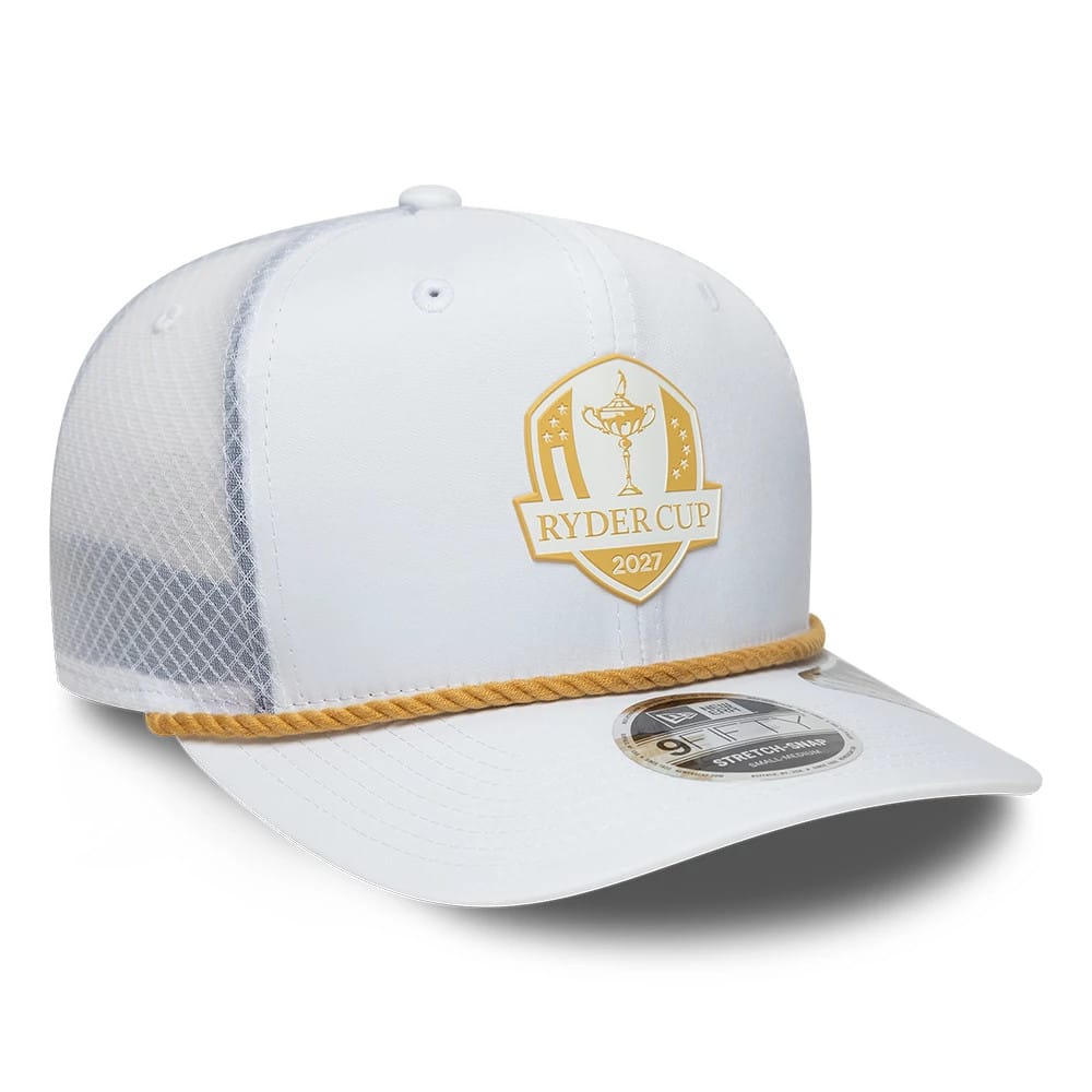 Ryder Cup Europe 2027 Dare To Dream White 9FIFTY Stretch Snap Adjustable Cap