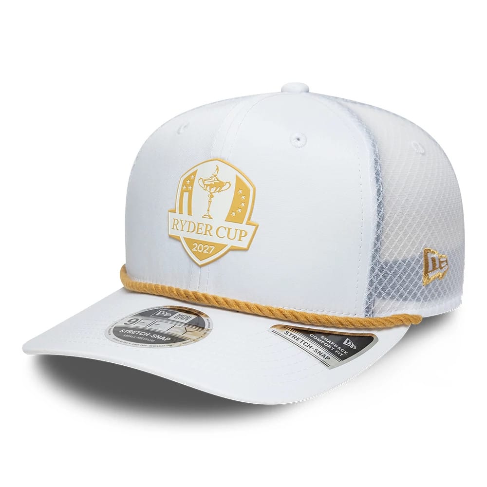 Ryder Cup Europe 2027 Dare To Dream White 9FIFTY Stretch Snap Adjustable Cap