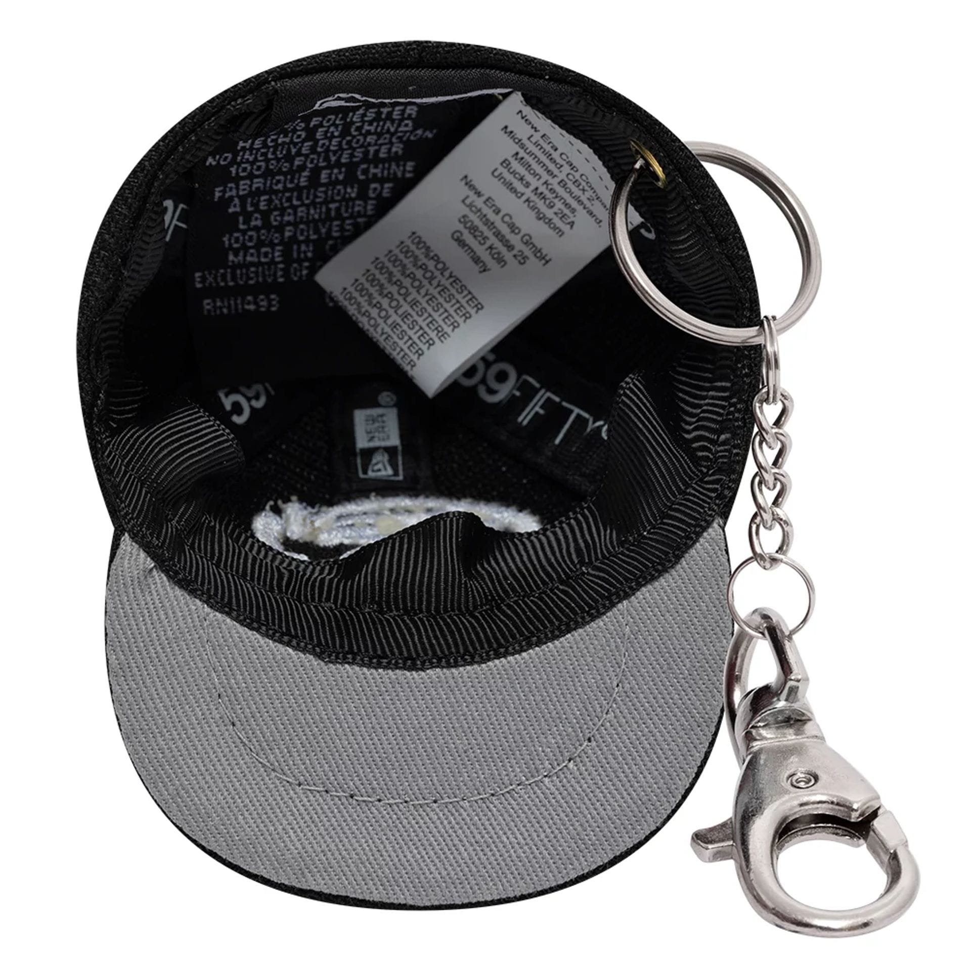 Gettomasa X New Era Black Key Chain