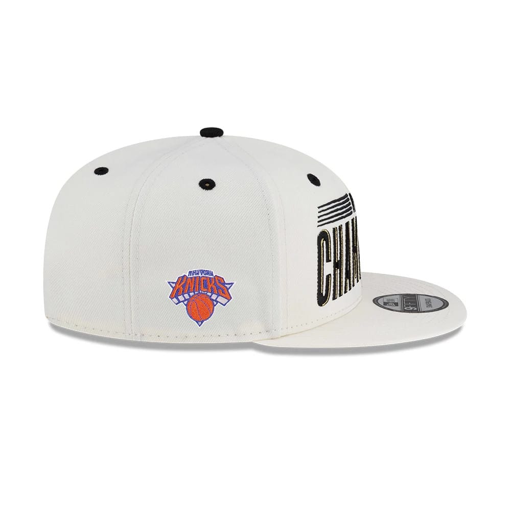 NBA Finals Parade 2026 New York Knicks White 9FIFTY Snapback Cap