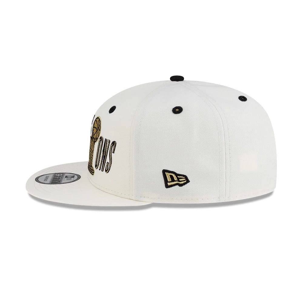 NBA Finals Parade 2026 New York Knicks White 9FIFTY Snapback Cap