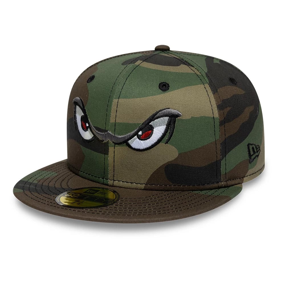 Lake Elsinore Storm MiLB Pinwheel Green 59FIFTY Fitted Cap