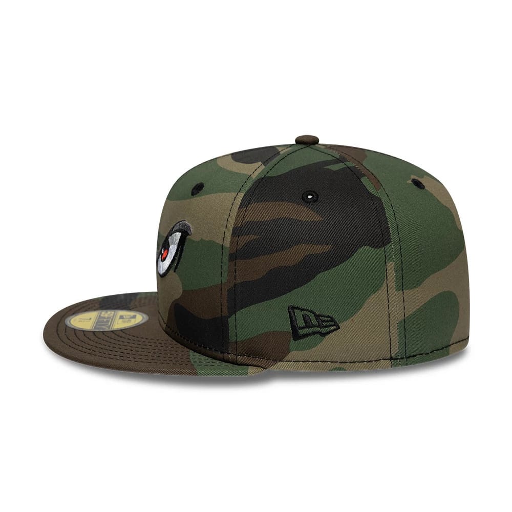 Lake Elsinore Storm MiLB Pinwheel Green 59FIFTY Fitted Cap