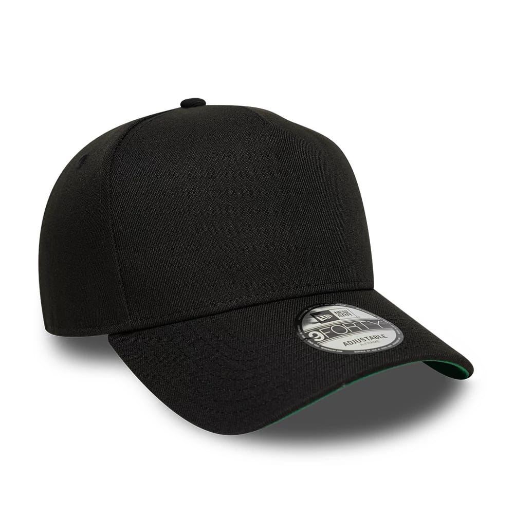 New Era Black 9FORTY A-Frame Adjustable Cap