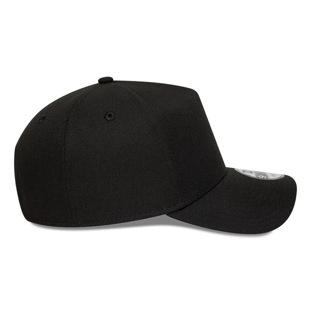 New Era Black 9FORTY A-Frame Adjustable Cap